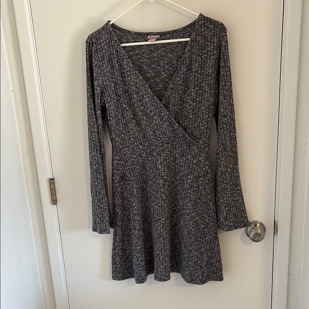 Mossimo Supply Co Gray Sweater Dress